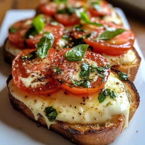 Tasty Caprese Toast