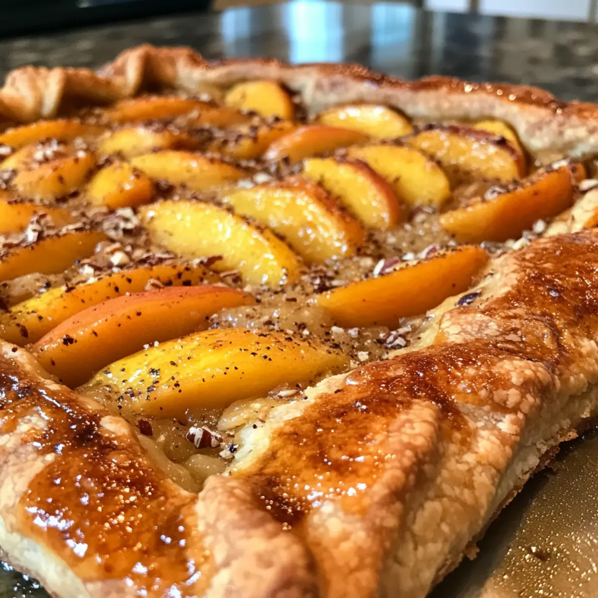 Summer Peach Galette Recipe