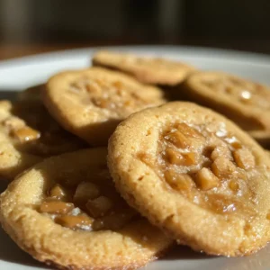 Honey and Toffee Cookies