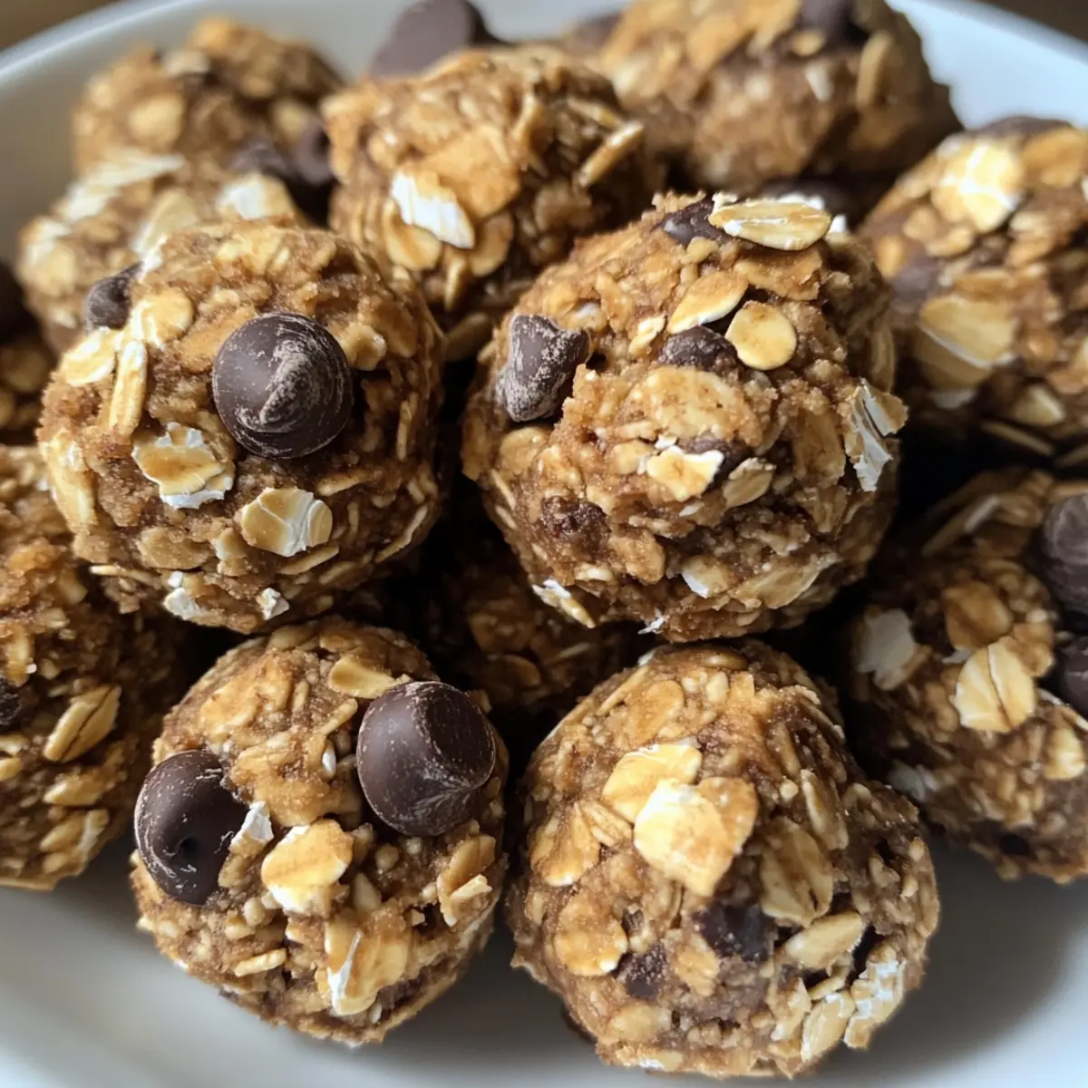 No Bake S’mores Energy Bites